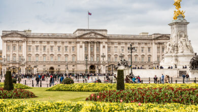 London, UK: Buckingham royal palace