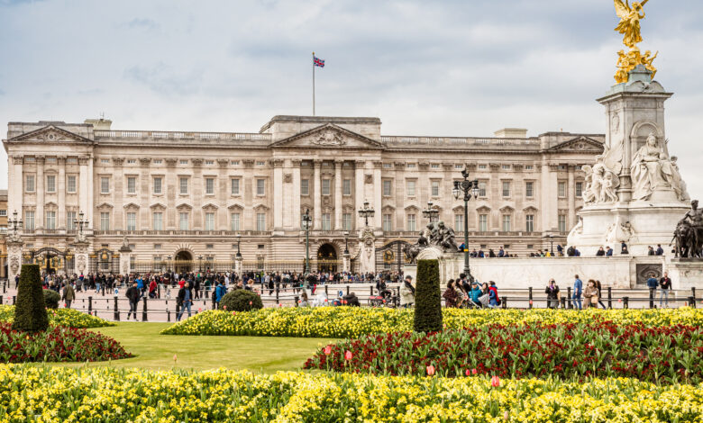 London, UK: Buckingham royal palace